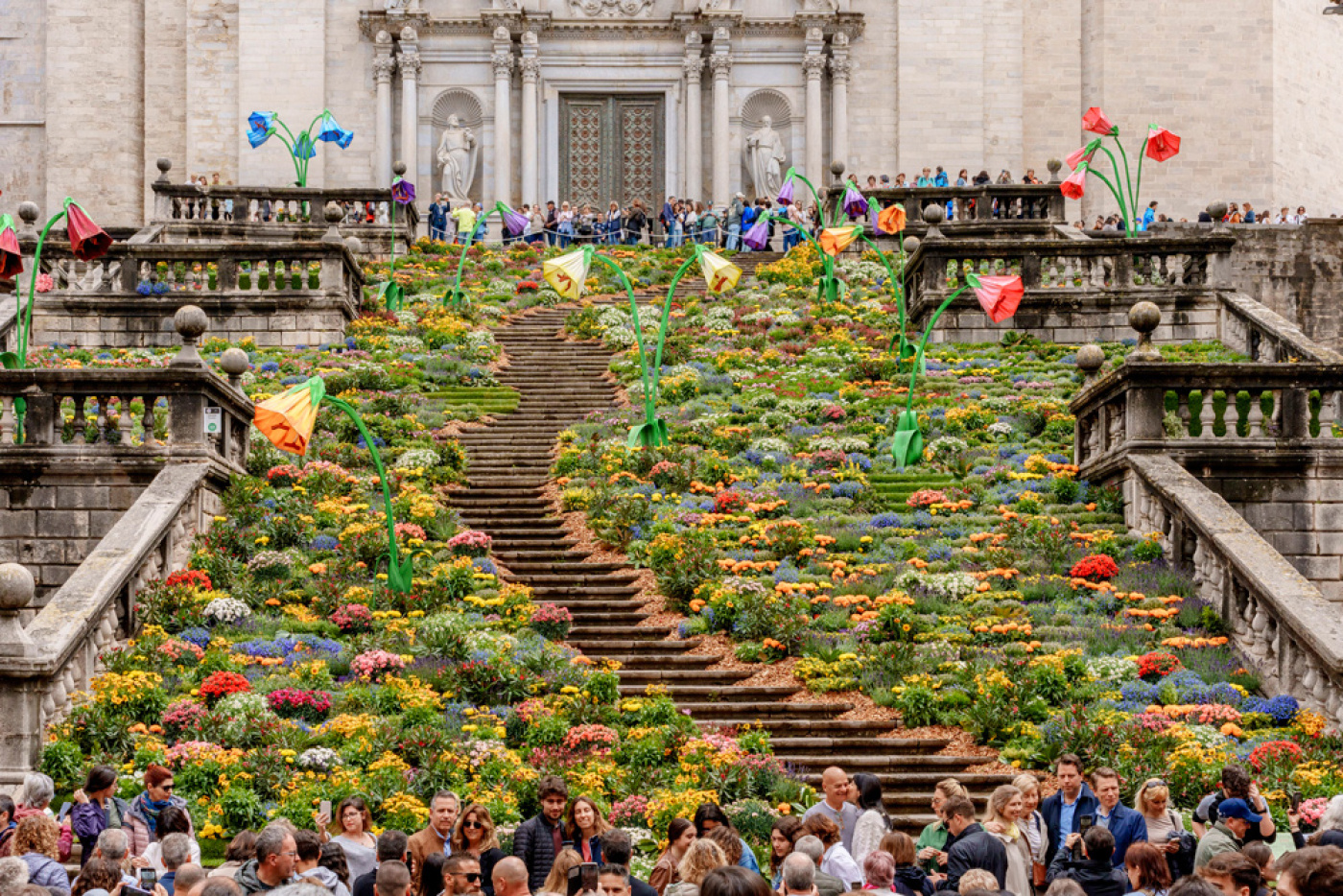 Venez vivre le Temps de Flors au cœur de Gérone